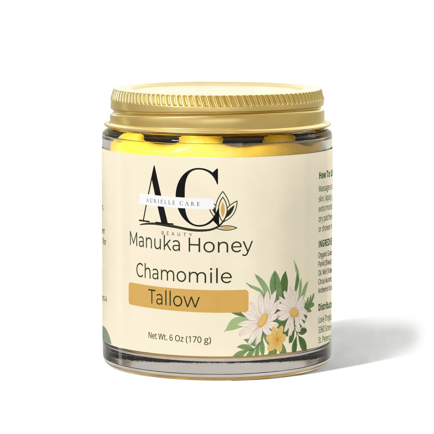 Manuka Honey Chamomile Tallow Body Balm