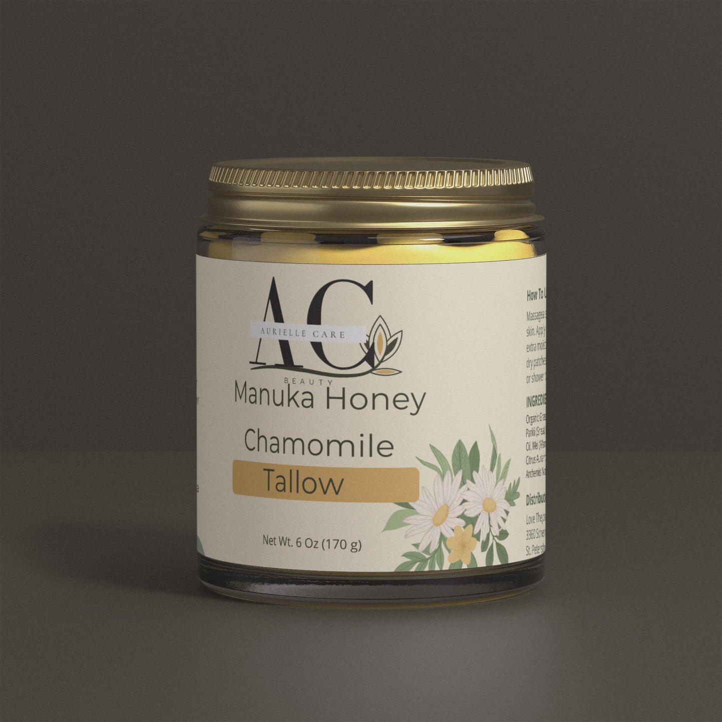 Manuka Honey Chamomile Tallow Body Balm