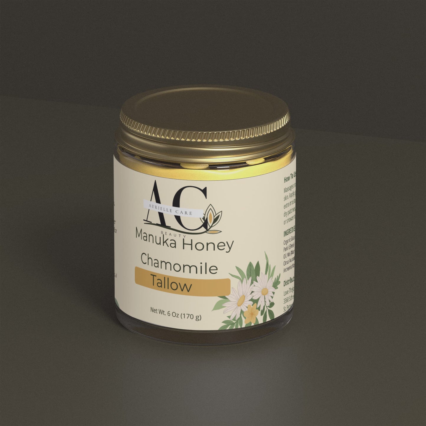 Manuka Honey Chamomile Tallow Body Balm