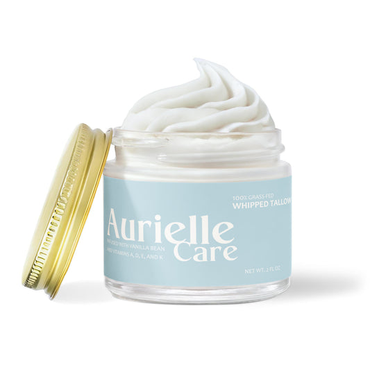 Whipped Grass-Fed Tallow Balm with Vanilla Bean